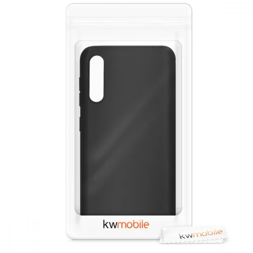 Husa pentru Samsung Galaxy A50, Silicon, Negru, 48054.47