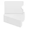 Set 20 Huse pentru carduri bancare, Kwmobile, Transparent, Plastic, 48141.74