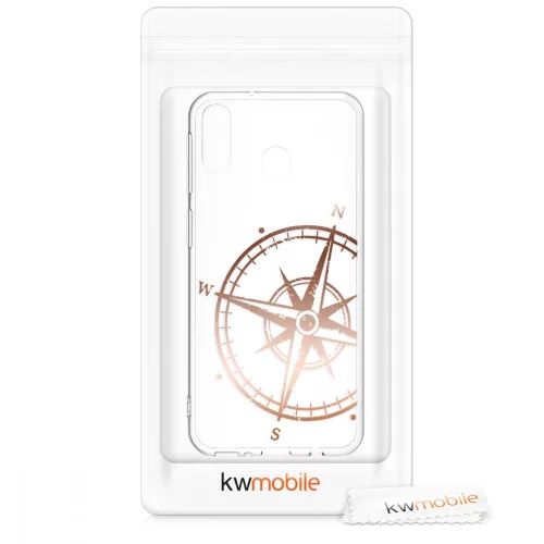 Husa pentru Samsung Galaxy M20, Silicon, Roz, 48317.02