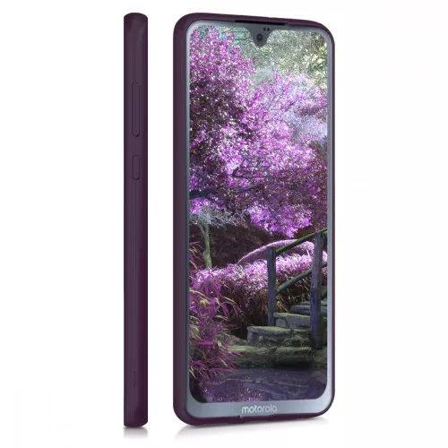 Husa pentru Motorola Moto G7 / Moto G7 Plus, Silicon, Mov, 47485.115