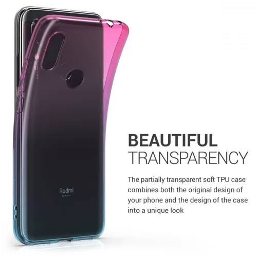 Husa pentru Xiaomi Redmi 7, Silicon, Albastru, 48650.01