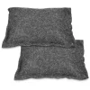 Set 2 dezumidificatoare auto Navaris, 2x500 g, reutilizabile, regenerare 80 C, gri, smectita