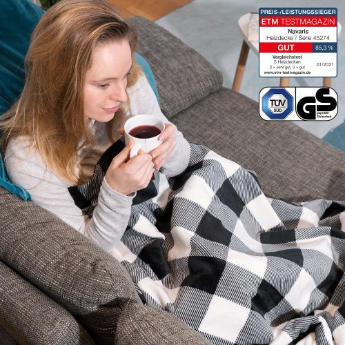 Patura electrica incalzita Navaris 180 x 130 cm, 45274.05.01