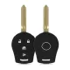 Husa Cheie Auto pentru Nissan - 4 Butoane, Silicon, Negru, 49187.01