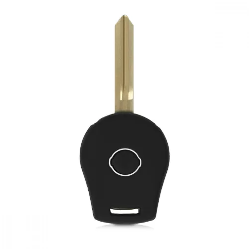 Husa Cheie Auto pentru Nissan - 4 Butoane, Silicon, Negru, 49187.01