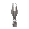 Set tacam din 3 piese din titan pentru camping Navaris, Cutit, Furculita, Lingura, 46937.03
