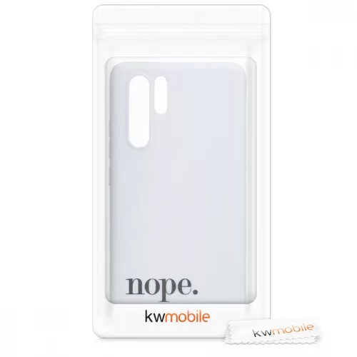 Husa pentru Huawei P30 Pro, Silicon, Negru, 49468.01