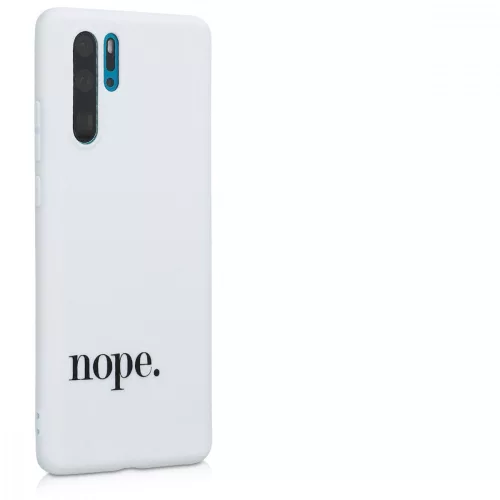 Husa pentru Huawei P30 Pro, Silicon, Negru, 49468.01