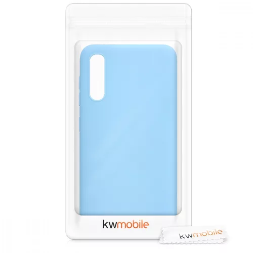 Husa pentru Samsung Galaxy A50, Silicon, Albastru, 48054.161