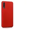 Husa pentru Samsung Galaxy A70, Silicon, Rosu, 48430.36