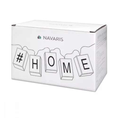 Sir de lumini LED Navaris cu 20 de cutii, 2.2 m, 252 de litere, numere si simboluri, 50164.01