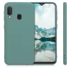 Husa pentru Samsung Galaxy A20e, Silicon, Verde, 48738.171