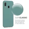 Husa pentru Samsung Galaxy A20e, Silicon, Verde, 48738.171