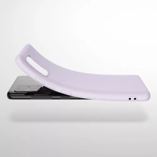 Husa pentru Samsung Galaxy A51, Silicon, Mov, 51196.108