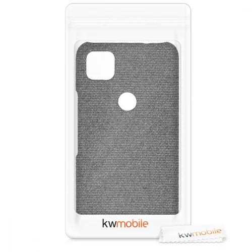 Husa pentru Google Pixel 4a, Textil, Gri, 52048.22