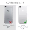 Husa pentru Apple iPhone 8 Plus / iPhone 7 Plus, Silicon, Albastru, 49981.58