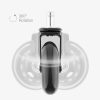 Set 5 Roti pentru scaun de birou tija 10mm/75mm, Rotabile la 360°, Kwmobile, 53129.01