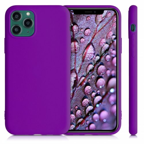 Husa pentru Apple iPhone 11 Pro, Silicon, Violet, 49781.82