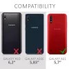 Husa pentru Samsung Galaxy A01, Silicon, Verde, 51372.50