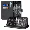 Husa pentru Xiaomi Redmi 9C, Piele ecologica, Negru, 52852.02
