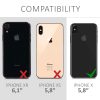 Husa pentru Apple iPhone X / iPhone XS, Silicon, Rosu, 42495.209