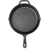 Tigaie adanca rotunda din fonta cu maner Navaris - 25 cm, 48585.01.2