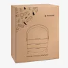 Organizator pentru cosmetice cu 2 sertare si capac transparent Navaris, Alb, 53845.02