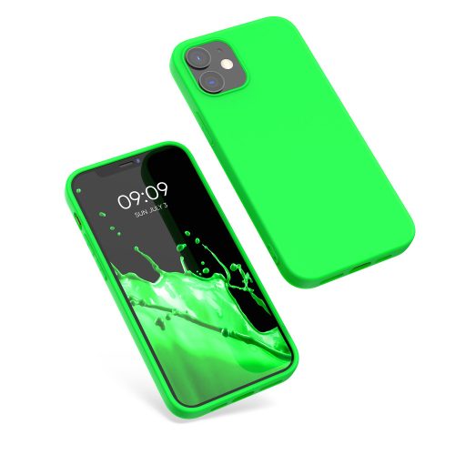 Husa pentru Apple iPhone 12 / iPhone 12 Pro, Silicon, Verde, 53939.44
