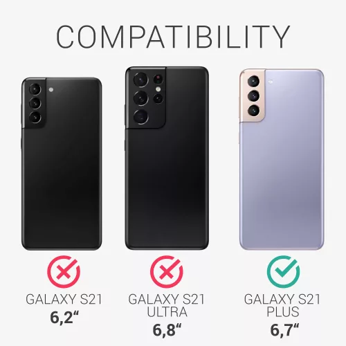 Husa pentru Samsung Galaxy S21 Plus, Silicon, Verde, 54066.57