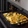 Tava de gratar cuptor Navaris, din otel inoxidabil, cu strat antiaderent, 51500.02