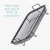 Tava de gratar cuptor Navaris, din otel inoxidabil, cu strat antiaderent, 51500.02