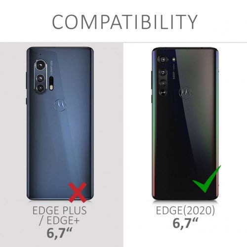 Husa pentru Motorola Edge, Piele ecologica, Multicolor, 52760.03