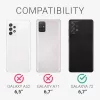 Husa pentru Samsung Galaxy A72, Silicon, Gri, 54359.155