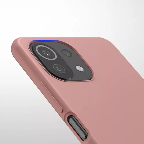 Husa pentru Xiaomi Mi 11 Lite 5G, Silicon, Roz, 54730.193