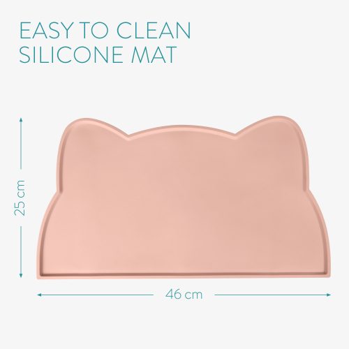 Set 2 Boluri inalte de ceramica pentru pisici si caini Navaris cu covoras, 250 ml, 53300.60