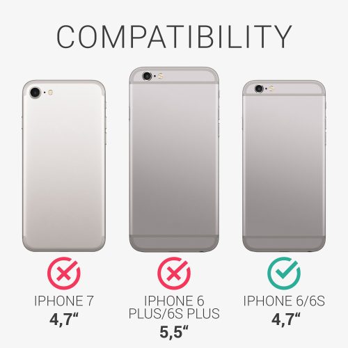 Husa pentru iPhone 6 / iPhone 6s, Silicon, Albastru, 40223.224