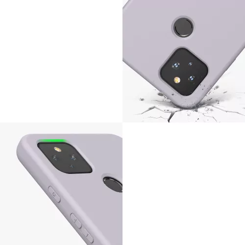 Husa pentru Google Pixel 4a 5G, Silicon, Mov, 53779.192