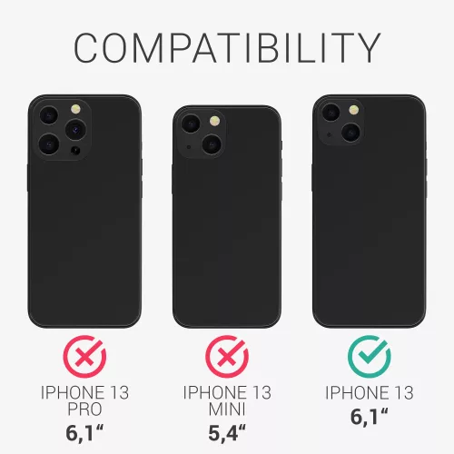 Husa pentru iPhone 13, Silicon, Transparent, 55949.01