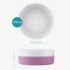 Set 2 Boluri pentru pisici si caini Navaris, Anti-aluneacare, Roz, 53411.08