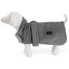 Halat de baie pentru caini Navaris, L, Gri, Poliester, 56089.22.3