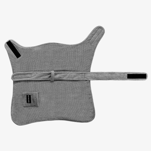 Halat de baie pentru caini Navaris, L, Gri, Poliester, 56089.22.3