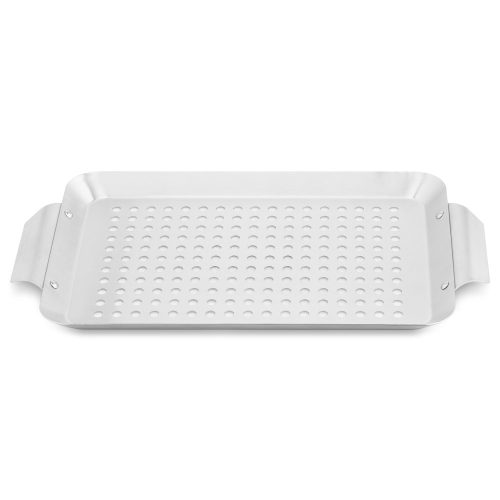 Tava din otel inoxidabil pentru gratar Navaris, 27.2 x 18.1 cm, 56221.02