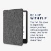 Husa pentru Kindle Paperwhite 11, Textil, Gri, kwmobile, 56259.19