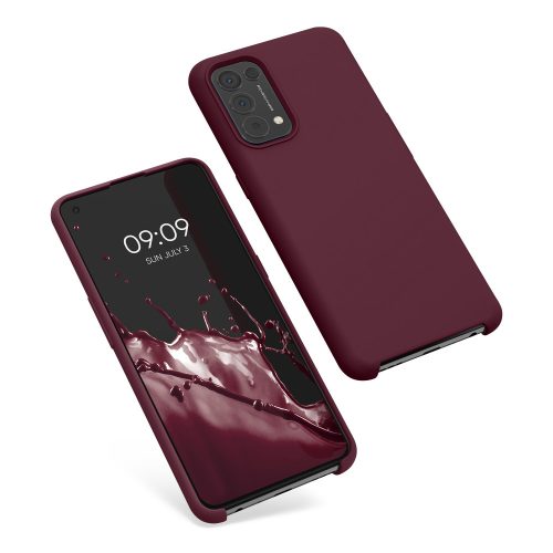 Husa pentru OPPO Find X3 Lite, Silicon, Rosu, 55201.190, kwmobile