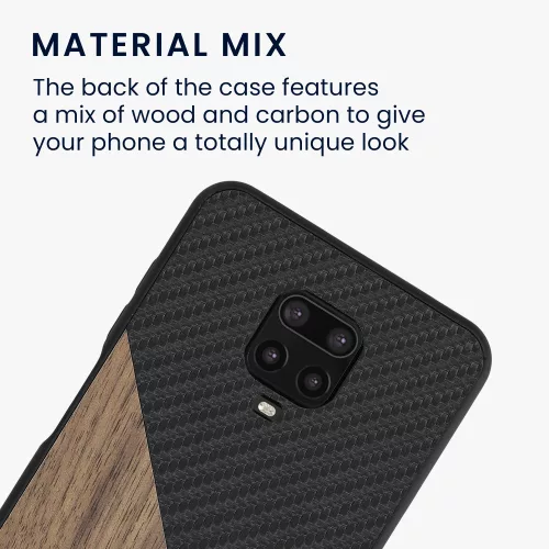 Husa pentru Xiaomi Redmi Note 9S / Redmi Note 9 Pro / Redmi Note 9 Pro Max, Lemn, Maro, 56621.01, kwmobile