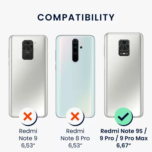 Husa pentru Xiaomi Redmi Note 9S / Redmi Note 9 Pro / Redmi Note 9 Pro Max, Lemn, Maro, 56621.01, kwmobile