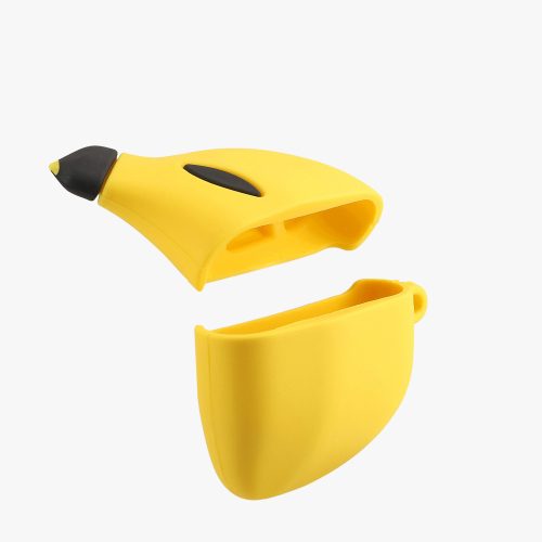 Husa pentru casti Apple AirPods 3, Kwmobile, Galben, Silicon, 56695.02