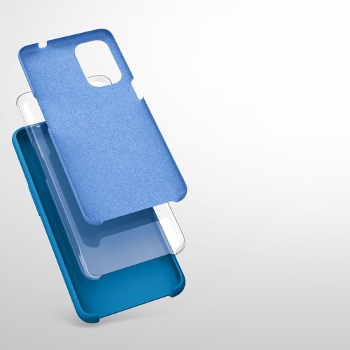 Husa pentru OPPO Find X3 Lite, Silicon, Albastru, 55201.224, kwmobile