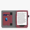 Husa pentru Kobo Clara HD, Piele ecologica, Rosu, kwmobile, 56876.01
