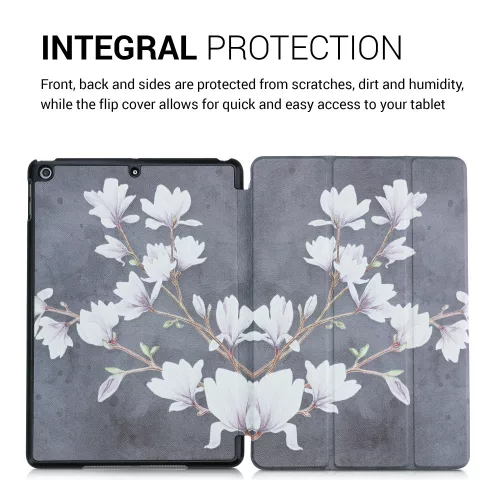 Husa pentru tableta Apple iPad 10.2" (2020)/iPad 10.2" (2021), Kwmobile, Multicolor, Piele ecologica, 50342.03